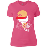 Jack Skellington The Nightmare Before Christmas-49ers Football - Ladies' Boyfriend T-Shirt