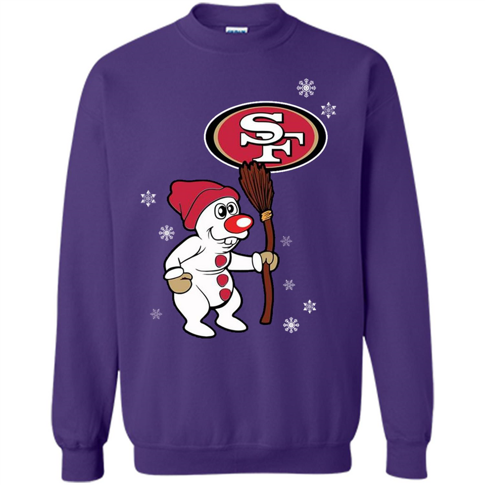 San Francisco 49ers Snowman
