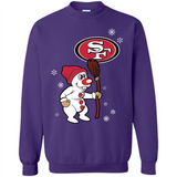 San Francisco 49ers Snowman