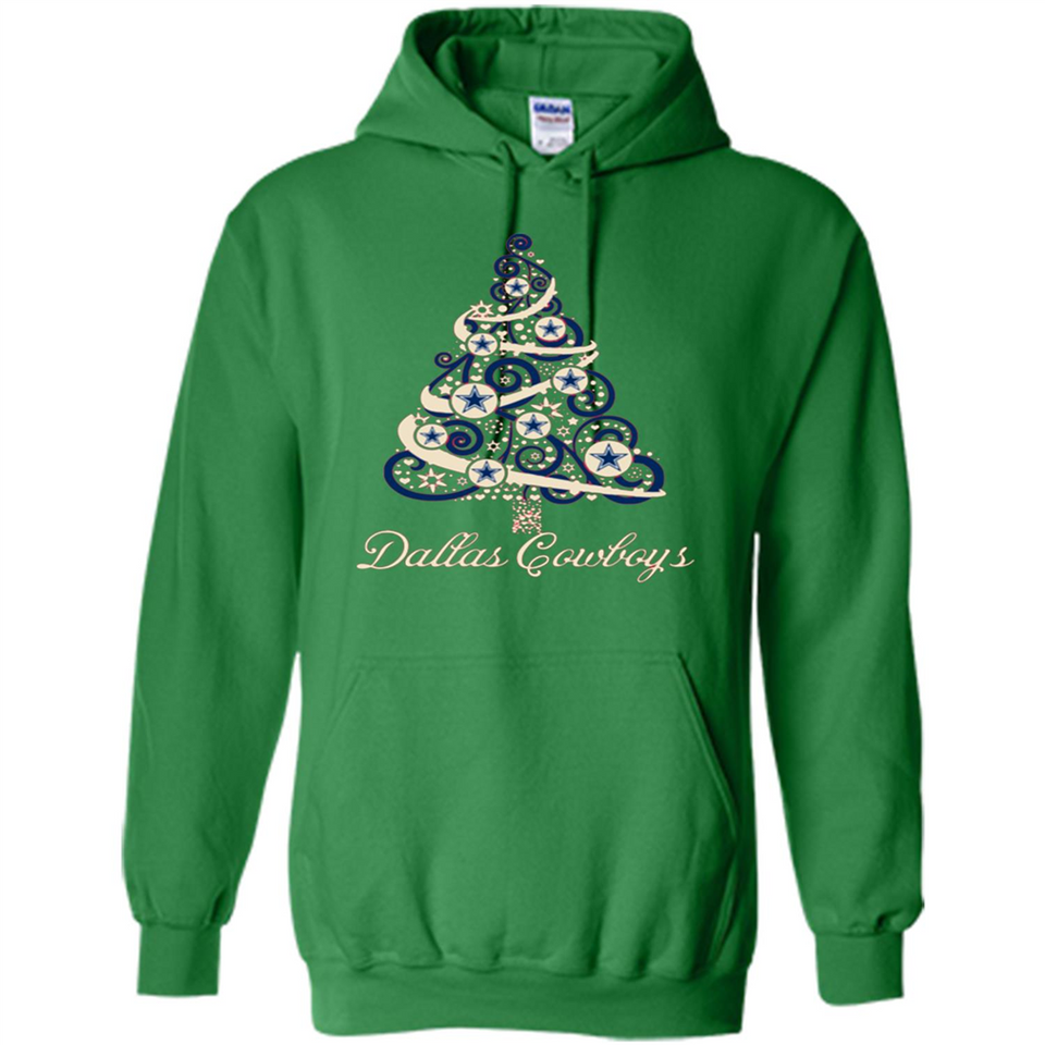 Dallas Cowboys NFL Football Team Logo Christmas Tree T-Shirt - Hoodie