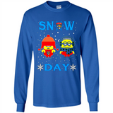 Snow Day Shirt For Florida Panthers Vs Minion Fans pingpong