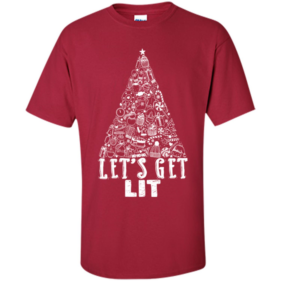 Let's Get Lit - Funny Christmas Tree