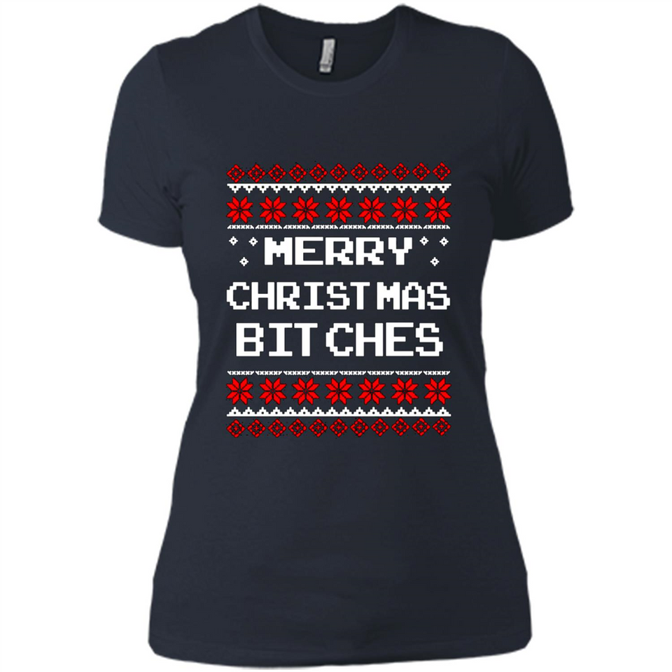 Merry Christmas Bitches ugly sweatshirt PINGPONG