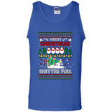 Merry Christmas Shitter Full Christmas Tree Snowman PING PONG