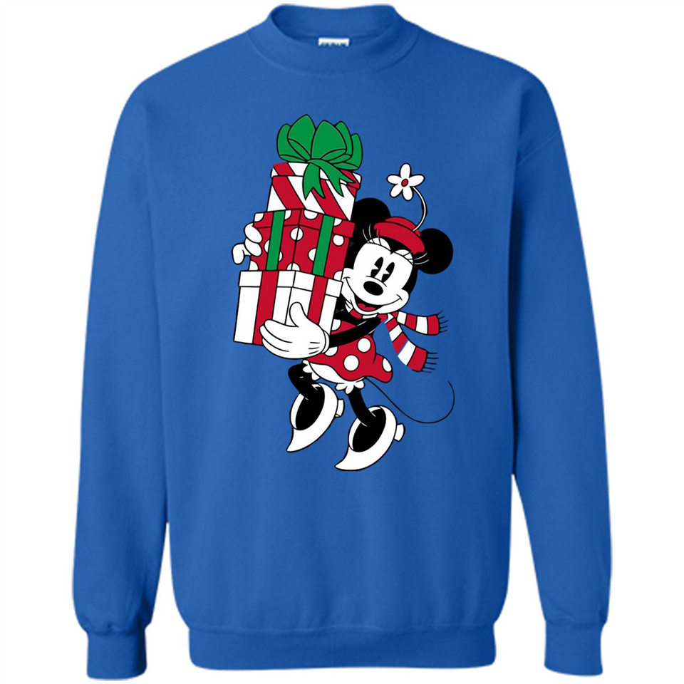 Disney Minnie Mouse Christmas Gift Sweatshirt - Sweatshirt