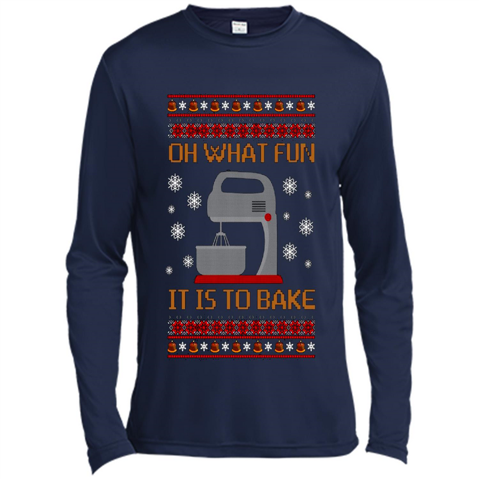 Oh What Fun It Is To Bake Ugly Christmas sweater Sweater PINGPONG