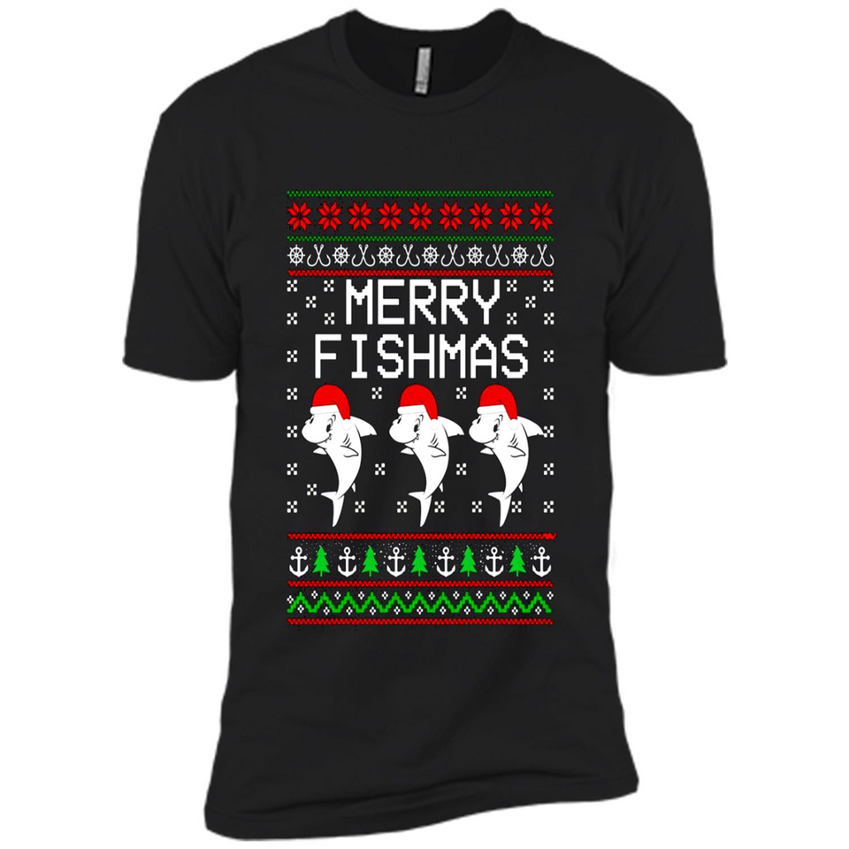 Merry Fishmas Christmas sweatshirt PINGPONG