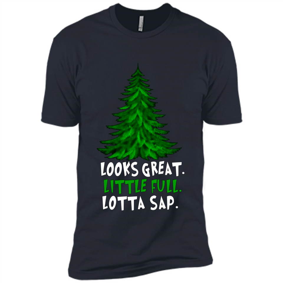 Looks Great Little Full Lotta Sap Funny Christmas PINGPONG