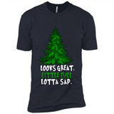 Looks Great Little Full Lotta Sap Funny Christmas PINGPONG