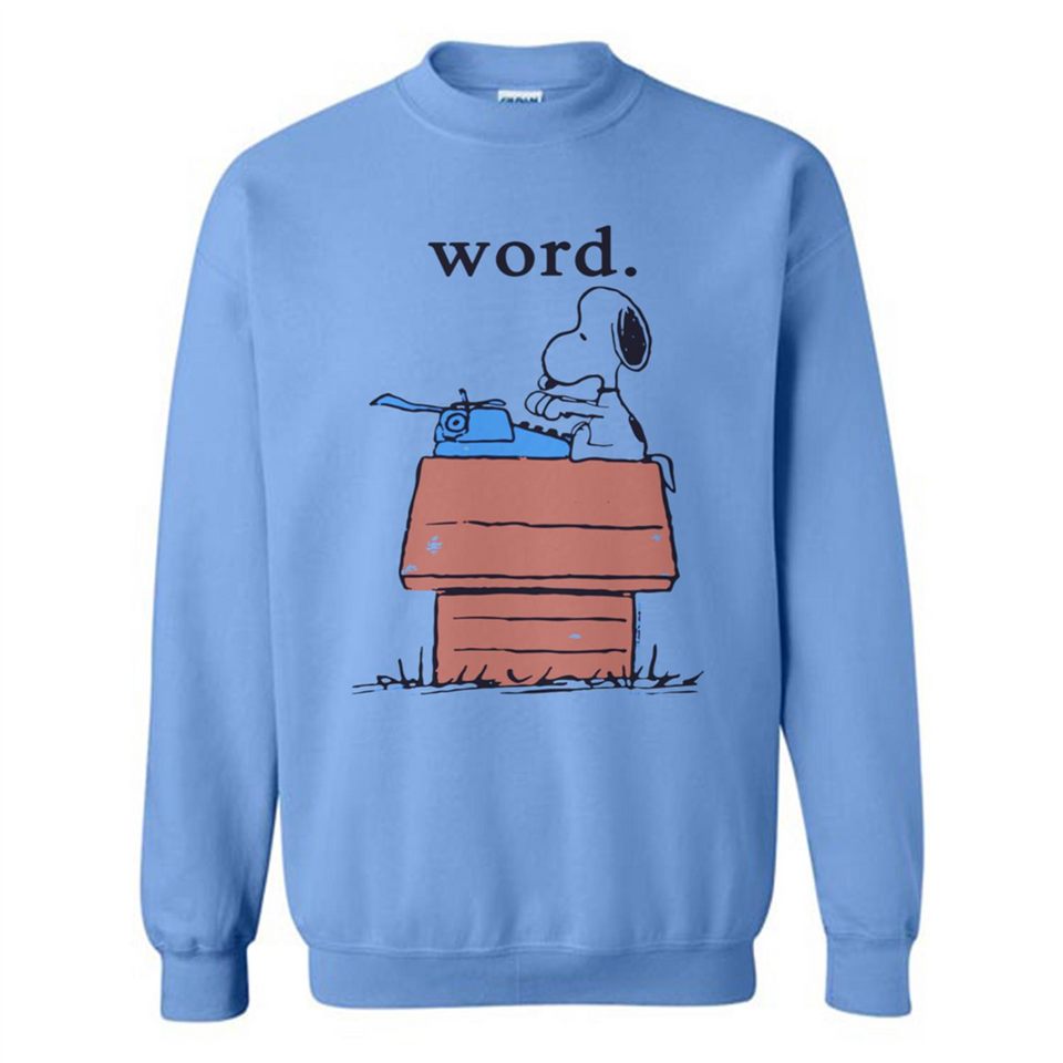 Snoopy Word - Sweatshirt