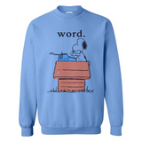 Snoopy Word - Sweatshirt