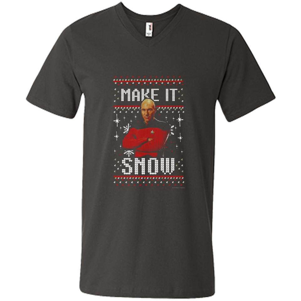 Make It Snow Jean-Luc Picard Star Trek PINGPONG