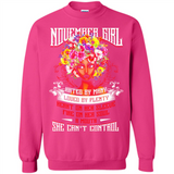 November Girl Flower - Sweatshirt