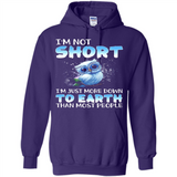 The owl I'm not short I just more down to Earth than most people - Hoodie
