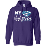 Philadelphia Eagles Football My Heart is on that Field - Hoodie
