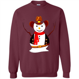Snowman Cowboy Merry Christmas Xmas
