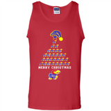 Perfect Kansas Jayhawks Christmas Tree PINGPONG