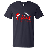 Mr. Claus Santa Claus Merry Xmas T-Shirt - Men's V-Neck