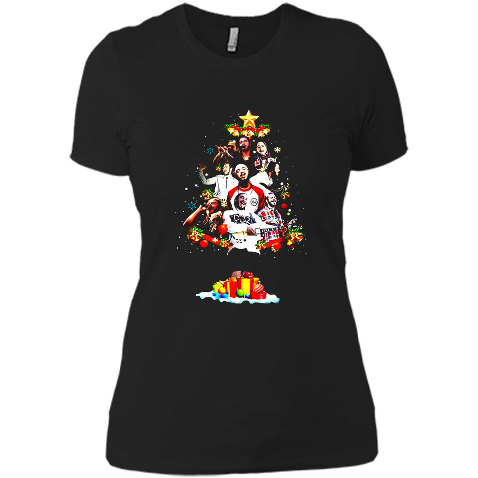 Christmas Post Noel Malone Tree shirt Gift For Christmas - Ladies' Boyfriend T-Shirt