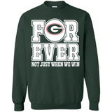 Georgia Bulldogs Forever For ever not just when we win - Sweatshirt