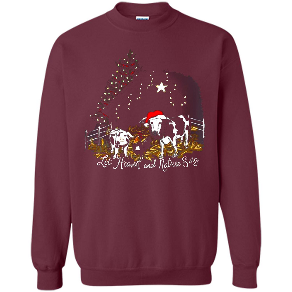 Let Heaven And Nature Sing Christmas Sweater PINGPONG - Sweatshirt