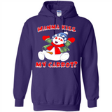 Snowman Wanna Kiss My Carrot Christmas - Hoodie
