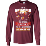 November Guy Birthday - Long Sleeve T-Shirt
