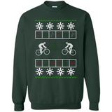 Christmas Ugly Sweater Cycling - Best Ugly Christmas Sweater - Sweatshirt