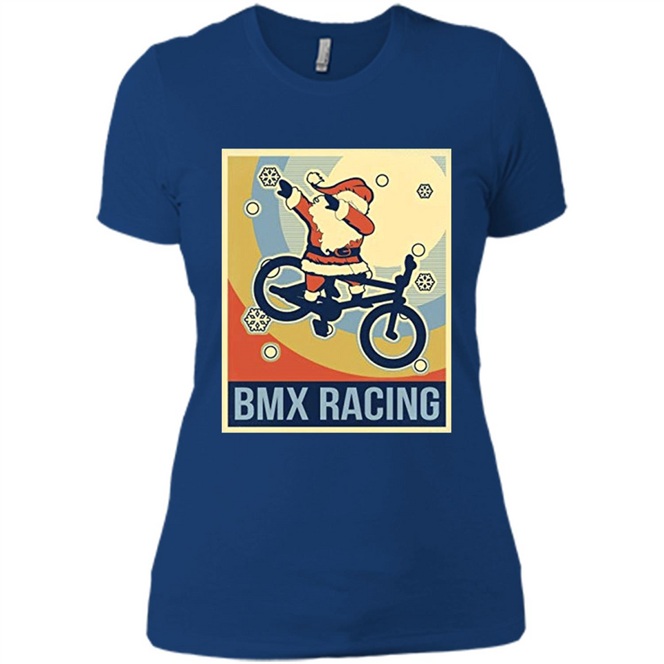 bmx racing dabbing Santa Christmas