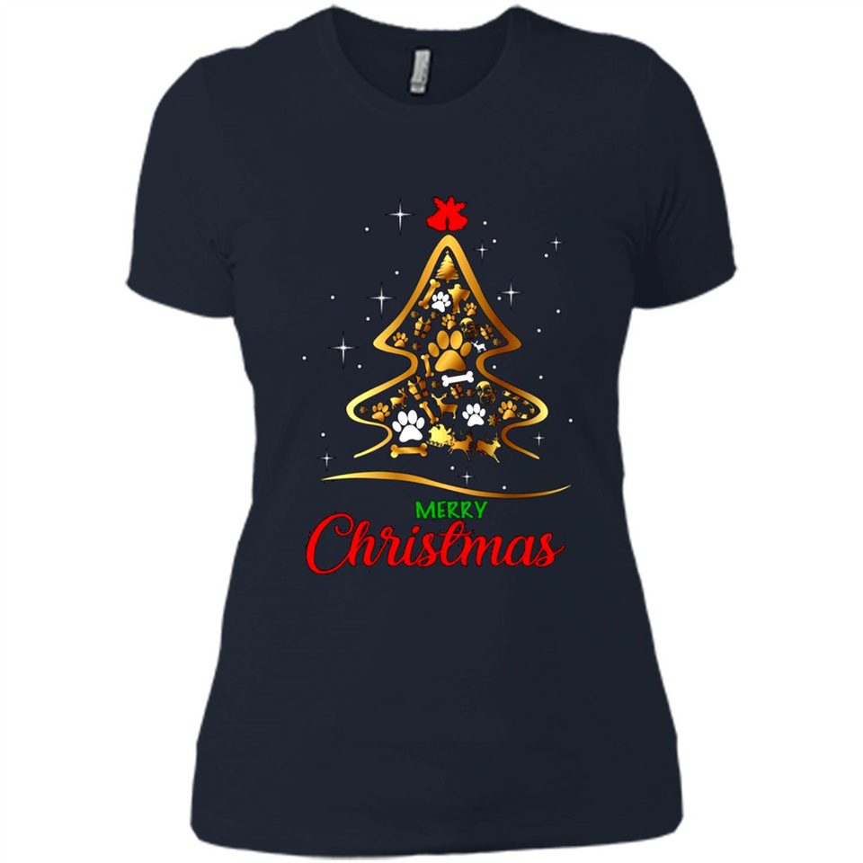 Merry Christmas Dogs Christmas Tree sweater PINGPONG