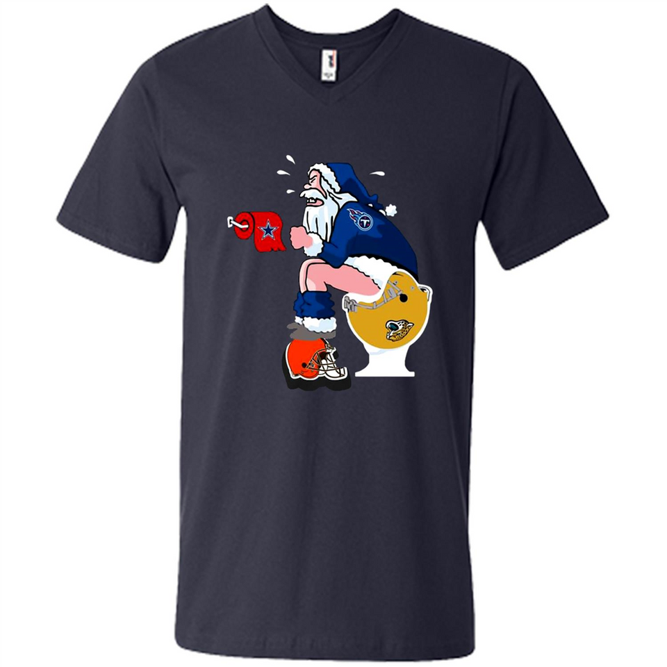 Tennessee Titans Santa Claus Toilet