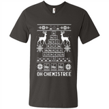 Oh Chemistry Tree Ugly Christmas Sweater - Men's V-Neck