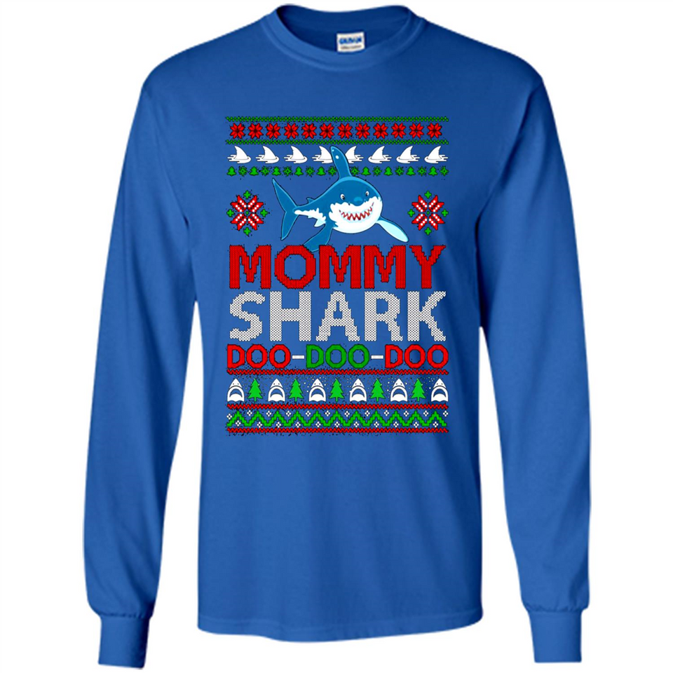 Mommy shark Doo Doo Doo Christmas sweatshirt PINGPONG