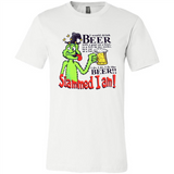 Slammed I Am I Would Drink Beer With A Goat On A Boat Shirt - Canvas Unisex T-Shirt