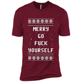Merry go fuck yourself Christmas sweatshirt PINGPONG