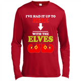 Ive Had It Up To Here With The Elves - Canvas Long Sleeve T-Shirt