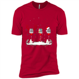 Christmas Red Wine - Merry Xmas T-Shirt - Premium Short Sleeve T-Shirt