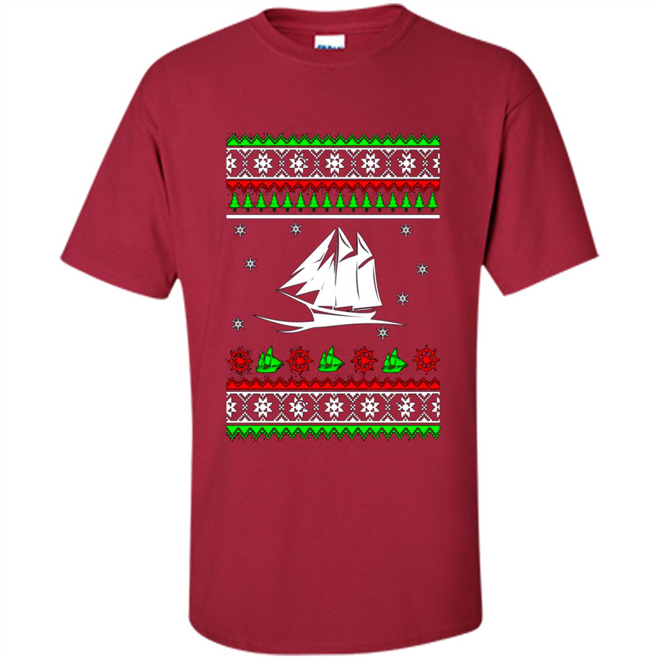 Nautical Anchor Ugly Christmas sweater PINGPONG