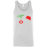 Funny Grinch Hand holding Doctor ornament Christmas Sporty T-Shirt - Canvas Unisex Tank