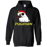 Pugicorn Pug Unicorn Funny Shirt PINGPONG - Hoodie