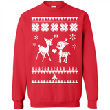 Rudolph and Clarice Ugly Christmas Sweater - Sweatshirt