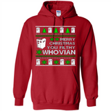 Merry Christmas You Filthy Whovian ugly sweater PINGPONG