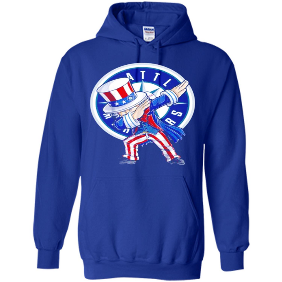 MLB SEATTLE MARINERS UNCLE SAM DABBING INDEPENDENCE DAY