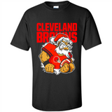 Grumpy Santa Claus Cleveland Browns Football Team PINGPONG