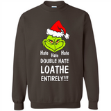 Mr Grinch hate hate hate double hate loathe entirely sweater PINGPONG