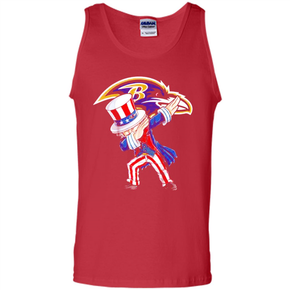 NFL BALTIMORE RAVENS UNCLE SAM DABBING INDEPENDENCE DAY