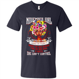 November Girl Flower - Men's V-Neck