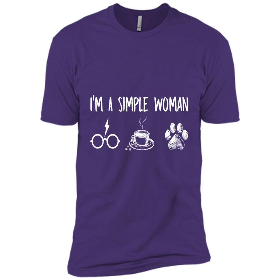 I’m Simple Woman Like Harry Potter, Coffee and Dog