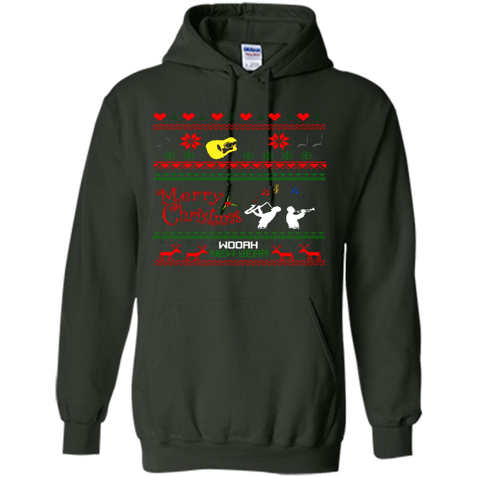 Music Ugly Christmas SweatShirt - Hoodie