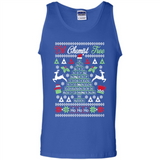 Chemist Tree Shirt Oh Chemistry Tree Ugly Christmas - Tank Top